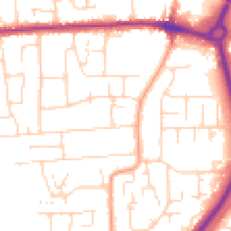 Daytime road noise heatmap for SS12 0LX