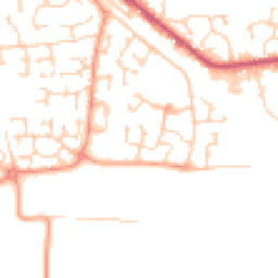 Daytime road noise heatmap for SS12 9GT