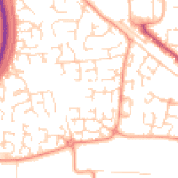 Daytime road noise heatmap for SS12 9PG
