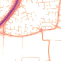 Daytime road noise heatmap for SS12 9QT