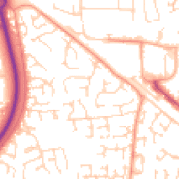 Daytime road noise heatmap for SS12 9RA