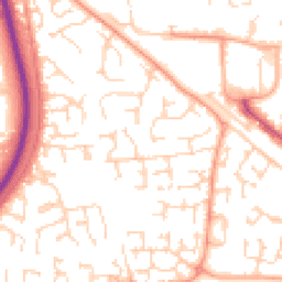 Daytime road noise heatmap for SS12 9RS