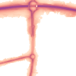 Night-time road noise heatmap for SS13 1AL