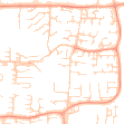 Daytime road noise heatmap for SS13 1AP