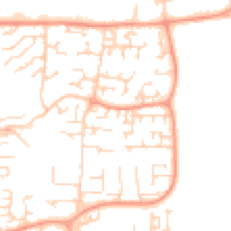Daytime road noise heatmap for SS13 1AR