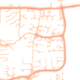 Daytime road noise heatmap for SS13 1AS