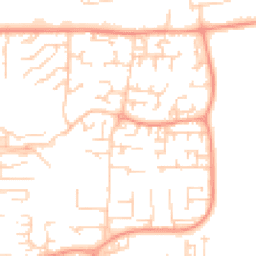 Daytime road noise heatmap for SS13 1AT