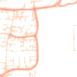 Daytime road noise heatmap for SS13 1AU