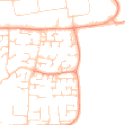 Daytime road noise heatmap for SS13 1BG