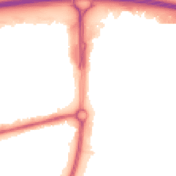 Night-time road noise heatmap for SS13 1BS
