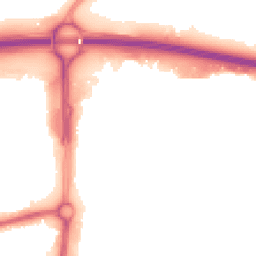 Night-time road noise heatmap for SS13 1BZ