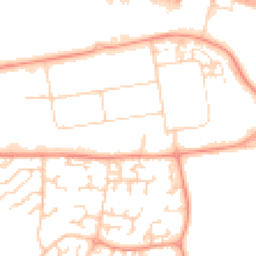 Daytime road noise heatmap for SS13 1ES