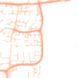Daytime road noise heatmap for SS13 1JS