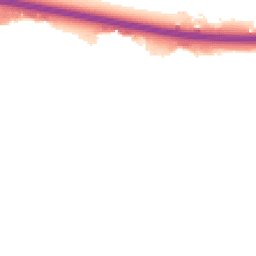 Night-time road noise heatmap for SS13 1LS