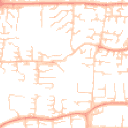 Daytime road noise heatmap for SS13 1PN