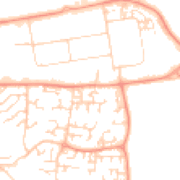 Daytime road noise heatmap for SS13 1TB