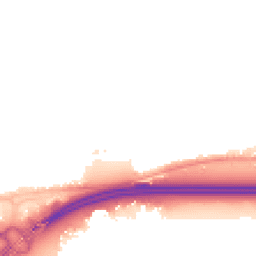 Night-time road noise heatmap for SS13 2AG