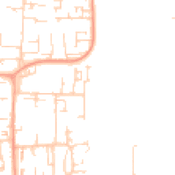 Daytime road noise heatmap for SS13 2BE