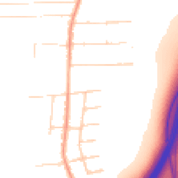 Daytime road noise heatmap for SS13 2HP