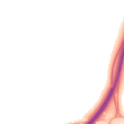 Night-time road noise heatmap for SS13 2HS