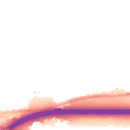 Night-time road noise heatmap for SS13 2NS