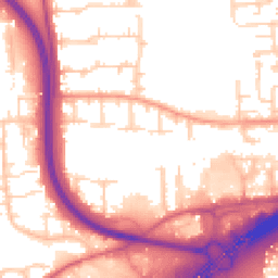 Daytime road noise heatmap for SS13 3EG