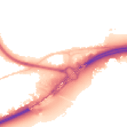 Night-time road noise heatmap for SS13 3FB