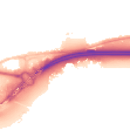 Night-time road noise heatmap for SS13 3JR