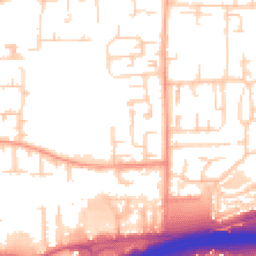 Daytime road noise heatmap for SS13 3RD