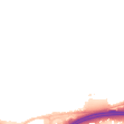 Night-time road noise heatmap for SS13 3RL