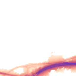 Night-time road noise heatmap for SS13 3RN