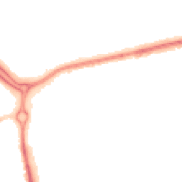 Night-time road noise heatmap for SS14 1BA