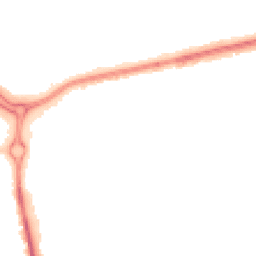 Night-time road noise heatmap for SS14 1BX
