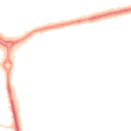 Night-time road noise heatmap for SS14 1BZ