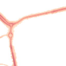Night-time road noise heatmap for SS14 1DE