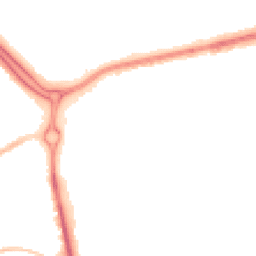 Night-time road noise heatmap for SS14 1DF