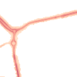 Night-time road noise heatmap for SS14 1DT