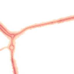 Night-time road noise heatmap for SS14 1EA