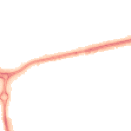 Night-time road noise heatmap for SS14 1HZ
