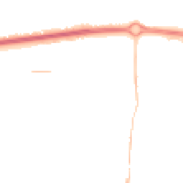 Night-time road noise heatmap for SS14 1QH