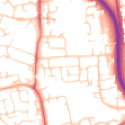 Daytime road noise heatmap for SS14 1SL