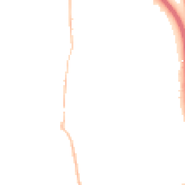 Night-time road noise heatmap for SS14 1SQ