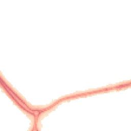 Night-time road noise heatmap for SS14 2AZ