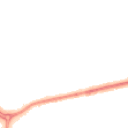 Night-time road noise heatmap for SS14 2DG