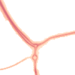 Night-time road noise heatmap for SS14 2FA