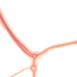Night-time road noise heatmap for SS14 2FT