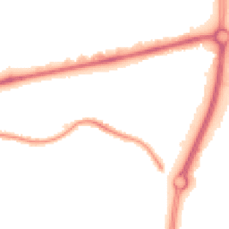 Night-time road noise heatmap for SS14 3LR