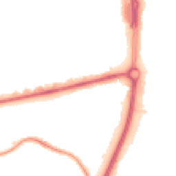 Night-time road noise heatmap for SS14 3QX