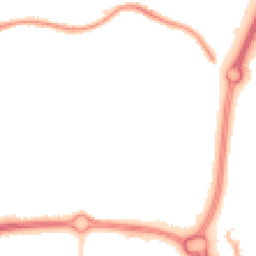 Night-time road noise heatmap for SS14 3RZ