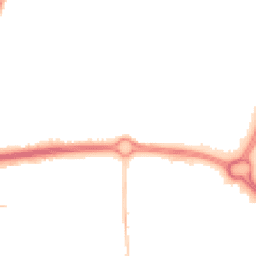 Night-time road noise heatmap for SS14 3SB